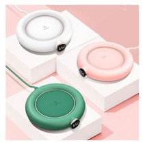 [생활/소품/최저가]_KC인증 간편한 USB 컵워머 머그워머 3단온도조절 머그컵_41013EA, M306 컵워머 그린, 본상품선택