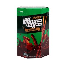 빼빼로 아몬드, 132g, 4개