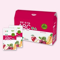 유기농 ABC 주스 클렌즈주스 해독주스 100ml 21포, 유기농 ABC주스 100ml x 21포
