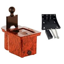 Club Clean 골프공 세척기 클리너 휴대용 공 카트 세탁기 스포츠 골프용품 액세서리, Wood Grain