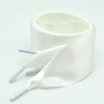 1 쌍 4cm 너비 90CM 플랫 새틴 실크 리본 신발 끈 폴리 에스터 신발 끈 운동화 스포츠 신발 레이스 문자열