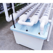 딸기농장 수경재배기 대형 상추 수직농장 특대 재배기, 1.2 미터 8 튜브직경 75MM