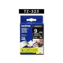 PGM^*^몰(브라더) TZ-테이프 TZ-325 9mm 제본 라벨프린터 마스킹 스티커 다용도 라벨기^*췤pgm, a*^*옵션없슴