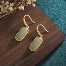 모파 선물 14K 앤티크 옥사화 귀걸이 여