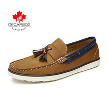 DECARSDZ LOAFERS SHOES 남성 2021 여름 편안한 슬립 온 캐주얼 신발 클래식 드라이브 브랜드 가죽 패션