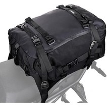 라이노워크 오토바이 꼬리 가방 30L 방수 파니에 가방 오토바이 후면 랙, Black-30L