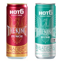 핫식스 더킹 355ml 러쉬+펀치, 러쉬 12캔+펀치 12캔