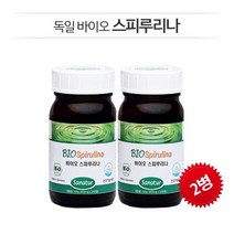 원말100% [독일Sanatur] 콜레스테롤개선 독일 바이오 스피루리나 1병 (400mg * 250정), 400mg, 2병(500정)