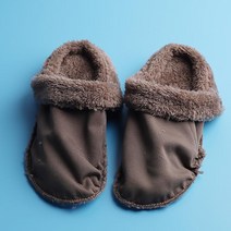 겨울 실내 슬리퍼 신발 안감 퍼 따뜻한 털 겨울 방한 뽀글이 내피 기모, 브라운, 230mm