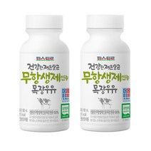 파스퇴르 무항생제인증목장우유 180ml, 10개