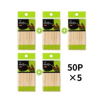 산적꼬치 대나무 꼬지 막대 혼합세트 10cm, 소(10cm) 250개