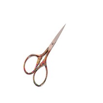 이태리 프리맥스 OPTIMA 컬러 자수 가위 9.0cm 수예 가위, V11170312U7(레드&블루)