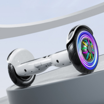 전동 호버보드 오프로드 스마르 밸런스 이륜 투휠보드, 10인치 오프로드 하이엔드 버전 화이트 셀프 밸런싱 +, 36V