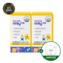 BNR17 [본사출고] 비에날키즈(2개월)+보냉백, 60정, 2박스