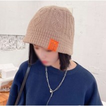 여성 니트벙거지 버킷햇 골프 캠핑 여행 꽈배기 가을 겨울 모자 2030골프웨어