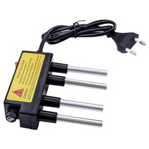 Portable Water Quality Testing Electrolyzer Iron Bar Electrolysis Household TDS Water Tester Quick W, 01 Black