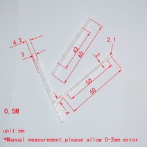 4x2x65mm 0.5M 플라스틱 랙 기어 피니언 드라이브 스프로킷 동기 휠 장난감 액세서리 10 개/몫, 01 28 Teeth