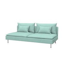 소파커버 이케아 쇠데르함 호환 Soferia, Eco Leather Mint