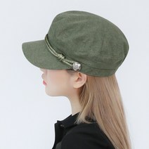 라핑 은장 면 마도로스 헌팅캡 빈티지 레트로 팔각모 골프 뉴스보이캡 빵모자 4colors