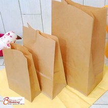 이홈베이킹 크라프트각대봉투 대 100매, 크라프트 x 100매