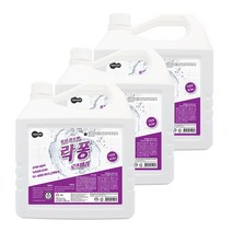 이가세제 락스와 강력세제가 하나로 락퐁 4L 로즈마리, 3개
