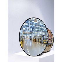 도로 볼록거울 반사경 코너 삼거리 진입로 주차장, 80cm 실외(레드)