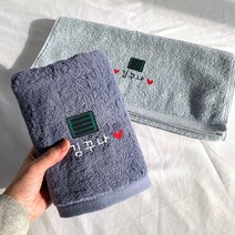 군인제작수건 계급장 A타입 군대수건 자수 타올 곰신 군인선물, 1개, 기본형 베이비블루-E