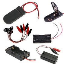 규격선택 수은전지 끼우개 홀더 1구 2구 병렬 직렬 9V 건전지 전기, M 수은전지2032(PCB) 10개입