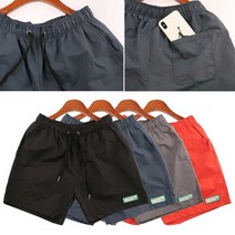 여름여자반바지 여행룩 편한 팬츠 코디 신혼 선물 밴딩 남녀 공용 성 2826xq