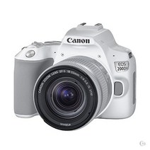 캐논 EOS 200D DSLR BODY + 줌렌즈 EF-S 18-55mm F4-5.6 KIT, EOS 200D(화이트)