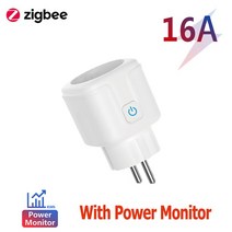 스마트플매트 카펫 러그 Tuya 스마트 플매트 Zigbee/ WiFi 소켓 EU 16A 전원 모니터 타이밍 기능 SmartLife APP 컨트롤은 Alexa Google 홈으로 작, [03] ZIGBEE 16A