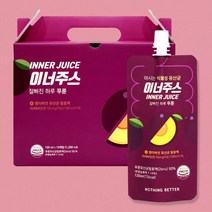 낫띵베럴 마시는 식물성 유산균 이너주스 푸룬 120ml x 10팩, 10개