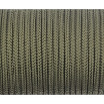 서바이벌 캠핑 클라이밍용 파라코드 2mm 원 스탠드 코어 로프, 2mm 아미 그린, 15미터