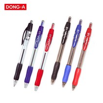 동아 애니볼501 유성펜 1타12입, 1.0_흑, 1개