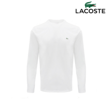 라코스테 LACOSTE 남성 클래식핏 라운드넥 긴팔 티셔츠TH6712_WT