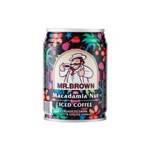 미스터브라운 마카다미아너트 ICED 커피(CAN) 240ml x 24ea+사은품증정