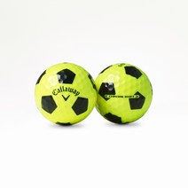 캘러웨이 CHROME SOFT TRUVIS 옐로우 A-급 10알 로스트볼 4피스, 단품, 10개