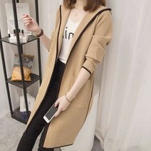 쉬블림로브 베이직 라인 포켓 후드 가디건_0984