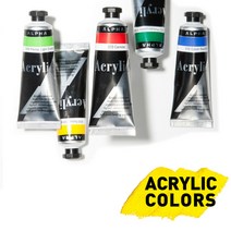 알파 아크릴 낱색 50ml 물감 944 Perma. Magenta, 50개