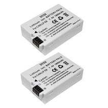 2Pcs .8Ah LP-E8 충전식 카메라 배터리 캐논 550D 600D T2i T3i T4i T5i, 한개옵션0