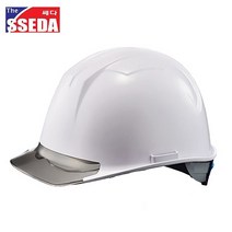 고글 건설 안전모와 안전 헬멧, White