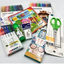 주니어 유아 문구세트 유치원 졸업선물 어린이집선물 필기용품 초등선물 문구용품 초1, 1개, 여아