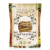 푸른들판 국내산 절단 자른 슬라이스 건조 영지버섯 영지 차 말린것, 300g, 1개