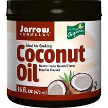 오일Jarrow Formulas 100% Organic Coconut Oil 16 Oun