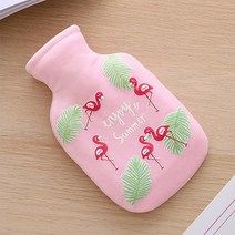 보들보들 보온 물주머니 350ml (핑크) 핫팩 손난로, 1