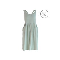 로즈랩 예쁜 원피스 린네주름앞치마, 민트, 1개