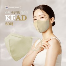 아이프리 굿필링 2D 비말 차단 마스크 대형 KF-AD, 25매입, 2개, 베이지