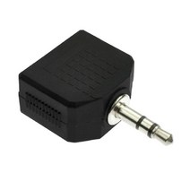 도매팜 2P 듀얼 더블 2인 이어폰 커플 젠더 와이잭, 2개