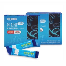 유산균 케어 프로바이오틱스 스틱 2천억마리 생유산균 신바이오틱스 혼합유산균 장건강 딸기맛 온가족, 30포_ 6개