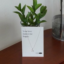 스털링 실버 925 벌룬독 요술풍선 강아지 푸들 목걸이 [Sterling Silver 925 Balloon Dog Poodle Design Necklace]